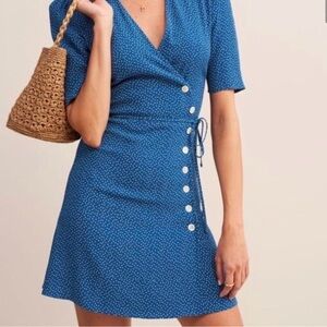Rouje Gabinette dress in blue
